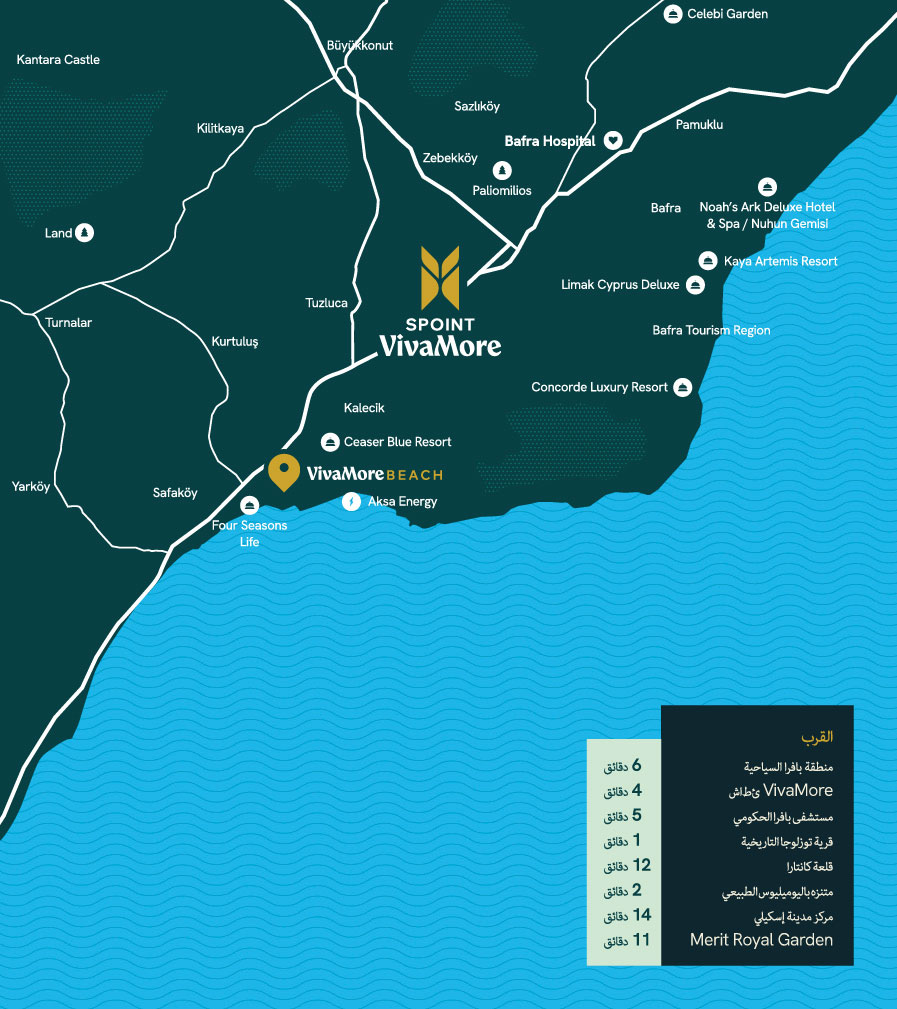 خريطة موقع فيفامور