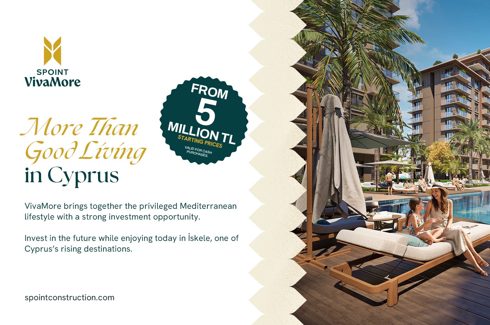 Spoint VivaMore — more than good living in Cyprus, prices starting from 5 million TL