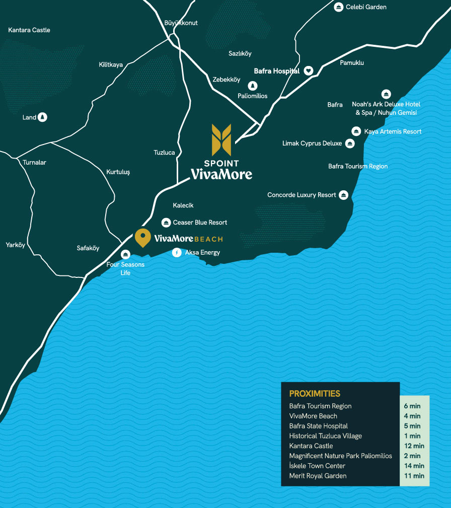 VivaMore location map
